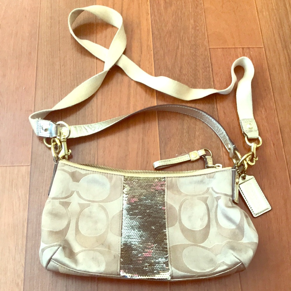 Coach Sparkle Shoulder/ Crossbody Bag ✨